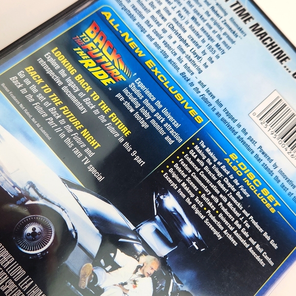 Back To The Future Movie 2 DVD set + Dust cover - Picture 5 of 17